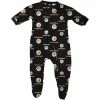 Outerstuff Pittsburgh Steelers Infant Piped Raglan Full Zip Coverall - Black