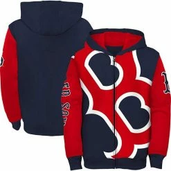 Outerstuff Youth Navy Boston Red Sox Poster Board Full-Zip Hoodie -Outerstuff shop unnamed file 1197