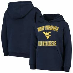 Outerstuff Youth Navy West Virginia Mountaineers Big Bevel Pullover Hoodie -Outerstuff shop unnamed file 1229