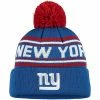 Outerstuff Youth Royal New York Giants Jacquard Cuffed Knit Hat With Pom -Outerstuff shop unnamed file 1232
