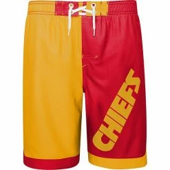Outerstuff Youth Gold/Red Kansas City Chiefs Conch Bay Board Shorts