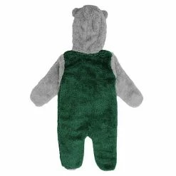 Outerstuff Newborn Green Minnesota Wild Game Nap Teddy Fleece Bunting Full-Zip Sleeper -Outerstuff shop unnamed file 1253