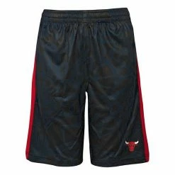 Outerstuff Youth Black Chicago Bulls Scribble Dribble Baller Shorts -Outerstuff shop unnamed file 1264