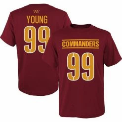 Outerstuff Youth Chase Young Burgundy Washington Commanders Mainliner Player Name & Number T-Shirt 7 Outerstuff Youth Chase Young Burgundy Washington Commanders Mainliner Player Name & Number T-Shirt -Outerstuff shop unnamed file 1267