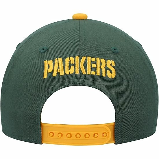 Outerstuff Youth Green Green Bay Packers Pre-Curved Snapback Hat 7 Outerstuff Youth Green Green Bay Packers Pre-Curved Snapback Hat - Image 5