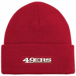 Outerstuff Youth Scarlet San Francisco 49ers Basic Cuffed Knit Hat -Outerstuff shop unnamed file 1297