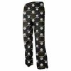 Outerstuff Pittsburgh Steelers Preschool Allover Logo Flannel Pajama Pants - Black