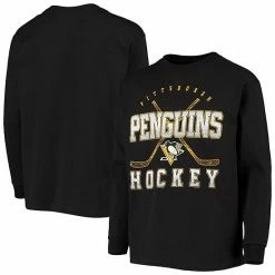 Outerstuff Youth Black Pittsburgh Penguins Digital Long Sleeve T-Shirt -Outerstuff shop unnamed file 1311