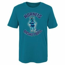 Outerstuff Youth Teal Charlotte Hornets Mascot Show T-Shirt