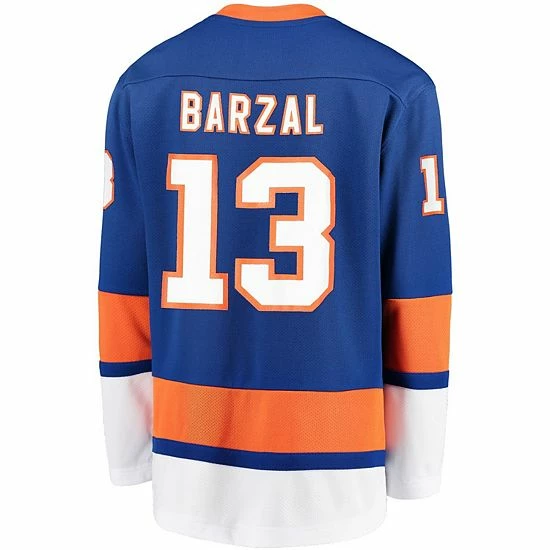 Outerstuff Youth Mathew Barzal Royal New York Islanders Home Player Replica Jersey 6 Outerstuff Youth Mathew Barzal Royal New York Islanders Home Player Replica Jersey - Image 4