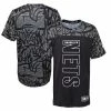 Outerstuff Youth Black Brooklyn Nets Court Mural T-Shirt