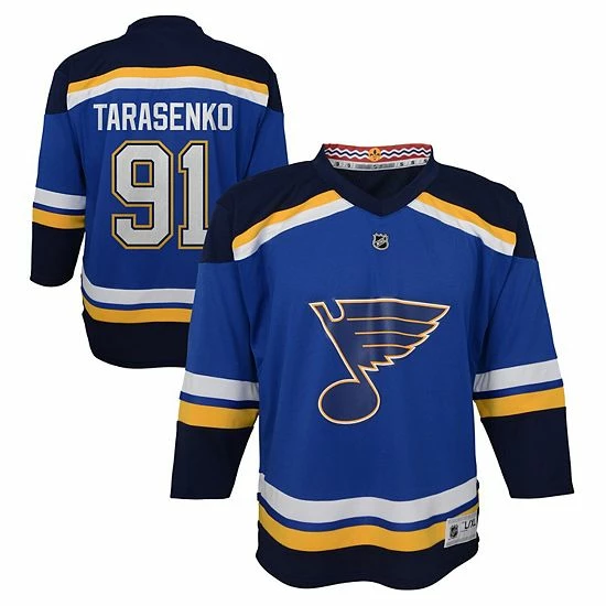 Outerstuff Toddler Vladimir Tarasenko Royal St. Louis Blues Replica Player Jersey 4 Outerstuff Toddler Vladimir Tarasenko Royal St. Louis Blues Replica Player Jersey - Image 2