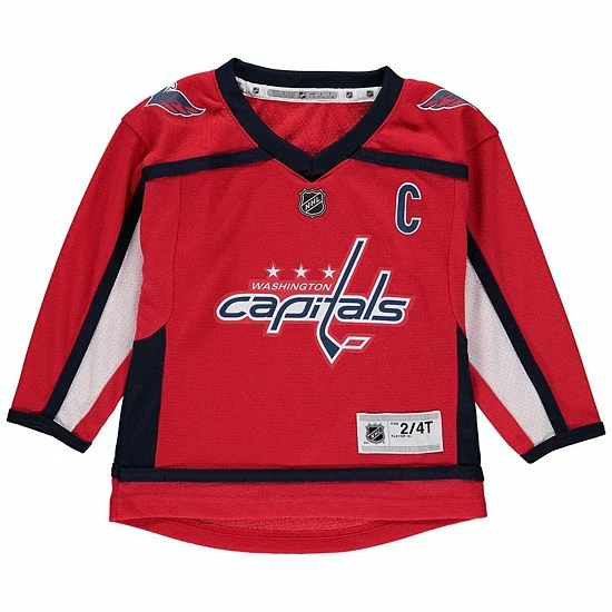 Outerstuff Toddler Alexander Ovechkin Red Washington Capitals Replica Player Jersey 5 Outerstuff Toddler Alexander Ovechkin Red Washington Capitals Replica Player Jersey - Image 3
