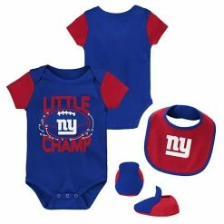 Outerstuff Newborn & Infant Royal/Red New York Giants Little Champ Three-Piece Bodysuit Bib & Booties Set 8 Outerstuff Newborn & Infant Royal/Red New York Giants Little Champ Three-Piece Bodysuit Bib & Booties Set -Outerstuff shop unnamed file 1390
