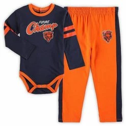Outerstuff Infant Navy/Orange Chicago Bears Little Kicker Long Sleeve Bodysuit & Pants Set 7 Outerstuff Infant Navy/Orange Chicago Bears Little Kicker Long Sleeve Bodysuit & Pants Set -Outerstuff shop unnamed file 1404
