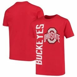 Outerstuff Youth Scarlet Ohio State Buckeyes Vertical Leap T-Shirt