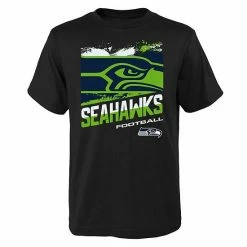 Outerstuff Youth Seattle Seahawks Black Rowdy T-Shirt