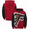 Outerstuff Youth Red/Black Atlanta Falcons Poster Board Full-Zip Hoodie