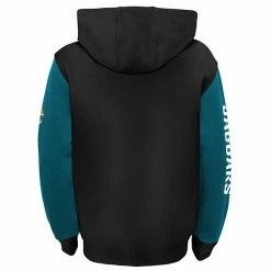 Outerstuff Youth Black/Teal Jacksonville Jaguars Poster Board Full-Zip Hoodie -Outerstuff shop unnamed file 1500