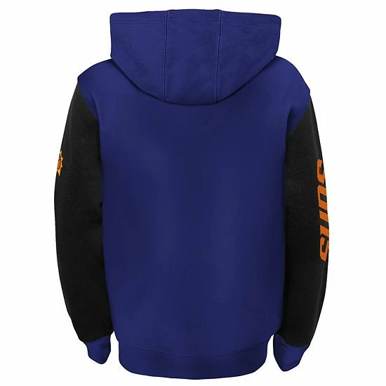 Outerstuff Youth Purple/Black Phoenix Suns Poster Board Color Block Full-Zip Hoodie 6 Outerstuff Youth Purple/Black Phoenix Suns Poster Board Color Block Full-Zip Hoodie - Image 4