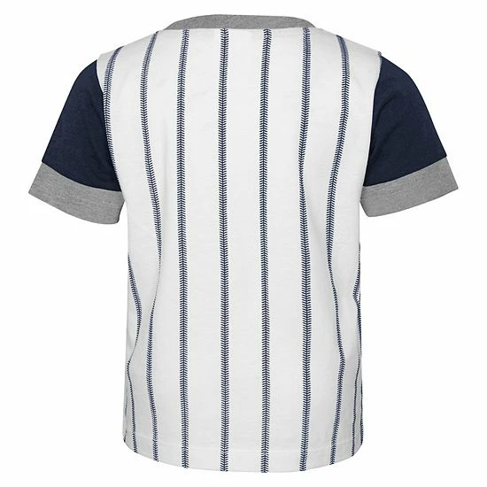 Outerstuff Toddler White/Navy New York Yankees Position Player T-Shirt & Shorts Set 6 Outerstuff Toddler White/Navy New York Yankees Position Player T-Shirt & Shorts Set - Image 4