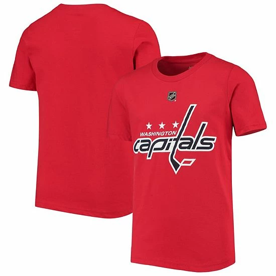 Outerstuff Youth Red Washington Capitals Primary Logo T-Shirt 4 Outerstuff Youth Red Washington Capitals Primary Logo T-Shirt - Image 2