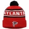Outerstuff Youth Red Atlanta Falcons Jacquard Cuffed Knit Hat With Pom -Outerstuff shop unnamed file 1621