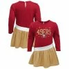 Outerstuff Girls Infant Scarlet/Gold San Francisco 49ers Heart To Heart Jersey Tri-Blend Dress 1 Outerstuff Girls Infant Scarlet/Gold San Francisco 49ers Heart To Heart Jersey Tri-Blend Dress -Outerstuff shop unnamed file 1647