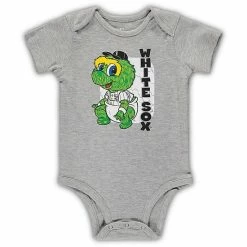 Outerstuff Infant Black/White/Heathered Gray Chicago White Sox 3-Pack Change Up Bodysuit Set -Outerstuff shop unnamed file 1668