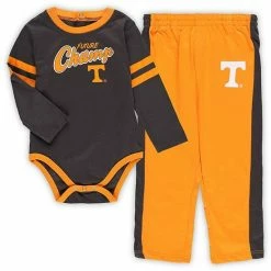 Outerstuff Newborn & Infant Black/Tennessee Orange Tennessee Volunteers Little Kicker Long Sleeve Bodysuit & Sweatpants Set 7 Outerstuff Newborn & Infant Black/Tennessee Orange Tennessee Volunteers Little Kicker Long Sleeve Bodysuit & Sweatpants Set -Outerstuff shop unnamed file 1675