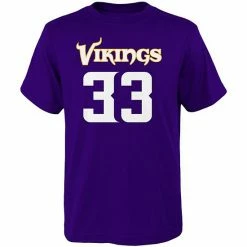 Outerstuff Youth Dalvin Cook Purple Minnesota Vikings Mainliner Player Name & Number T-Shirt -Outerstuff shop unnamed file 1712