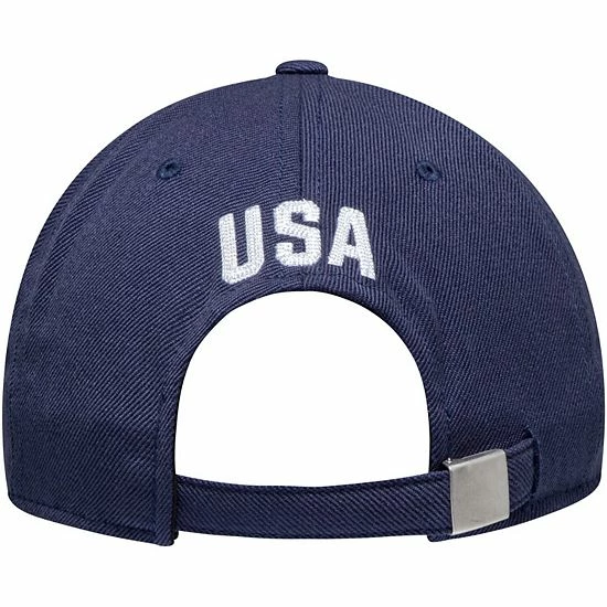 Outerstuff Men's Navy Team USA Star Wool Adjustable Hat 6 Outerstuff Men's Navy Team USA Star Wool Adjustable Hat - Image 4