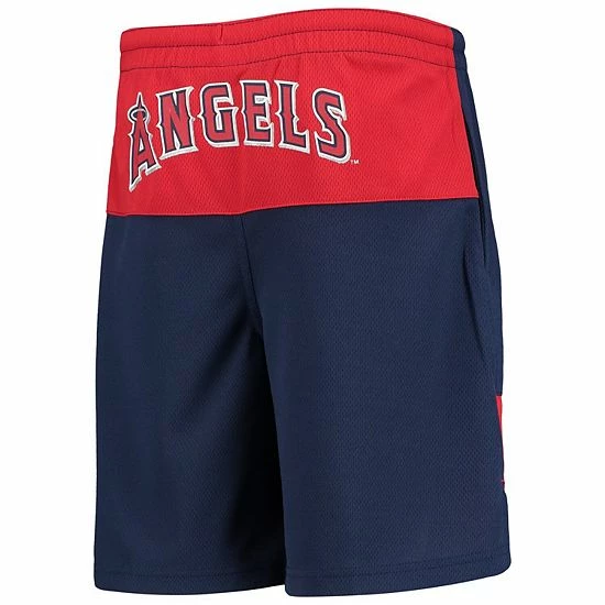Outerstuff Youth Shohei Ohtani Navy Los Angeles Angels Pandemonium Name & Number Shorts 6 Outerstuff Youth Shohei Ohtani Navy Los Angeles Angels Pandemonium Name & Number Shorts - Image 4
