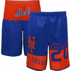 Outerstuff Youth Pete Alonso Royal New York Mets Pandemonium Name & Number Shorts -Outerstuff shop unnamed file 1753