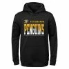 Outerstuff Youth Black Pittsburgh Penguins Play-By-Play Performance Pullover Hoodie