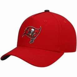 Outerstuff Youth Red Tampa Bay Buccaneers Pre-Curved Snapback Hat