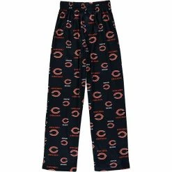 Outerstuff Chicago Bears Youth All Over Print Lounge Pants -Navy Blue