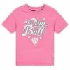 Outerstuff Preschool Pink Milwaukee Brewers Ball Girl T-Shirt