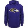 Outerstuff Baltimore Ravens Youth Primary Logo Fleece Hoodie Sweatshirt - Purple -Outerstuff shop unnamed file 185