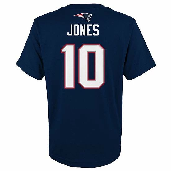Outerstuff Youth Mac Jones Navy New England Patriots Mainliner Name & Number T-Shirt 6 Outerstuff Youth Mac Jones Navy New England Patriots Mainliner Name & Number T-Shirt - Image 4