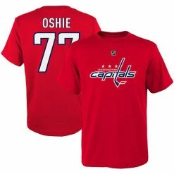 Outerstuff Youth TJ Oshie Red Washington Capitals Player Name & Number T-Shirt