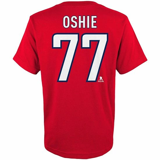 Outerstuff Youth TJ Oshie Red Washington Capitals Player Name & Number T-Shirt 6 Outerstuff Youth TJ Oshie Red Washington Capitals Player Name & Number T-Shirt - Image 4