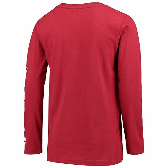 Outerstuff Youth Crimson Alabama Crimson Tide Transition Two-Hit Long Sleeve T-Shirt 6 Outerstuff Youth Crimson Alabama Crimson Tide Transition Two-Hit Long Sleeve T-Shirt - Image 4