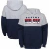 Outerstuff Youth Heather Gray/Navy Boston Red Sox Playmaker Pullover Hoodie