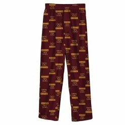 Outerstuff Youth Burgundy Washington Commanders Team Color Pajama Pants