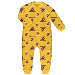 Outerstuff Toddler Gold Los Angeles Lakers Raglan Full-Zip Jumper