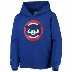 Outerstuff Youth Royal Chicago Cubs Cooperstown Collection Retro Logo Pullover Hoodie -Outerstuff shop unnamed file 203