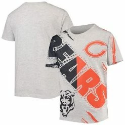 Outerstuff Youth Heathered Gray Chicago Bears Overload T-Shirt -Outerstuff shop unnamed file 2036