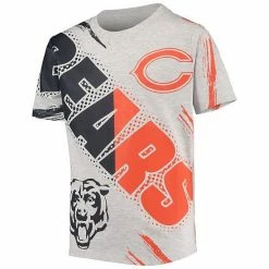 Outerstuff Youth Heathered Gray Chicago Bears Overload T-Shirt -Outerstuff shop unnamed file 2037