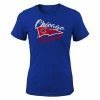 Outerstuff Girls Youth Royal Chicago Cubs Team Fly The Flag T-Shirt